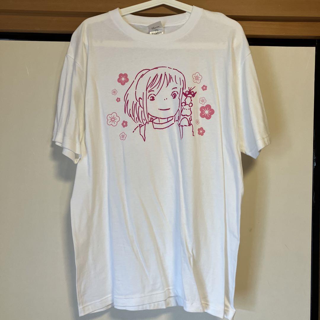 千と千尋の神隠し Tシャツ 白 ジブリ 映画T アニメT オフィシャル】希少 千と千尋の神隠し スタジオジブリ Tシャツ