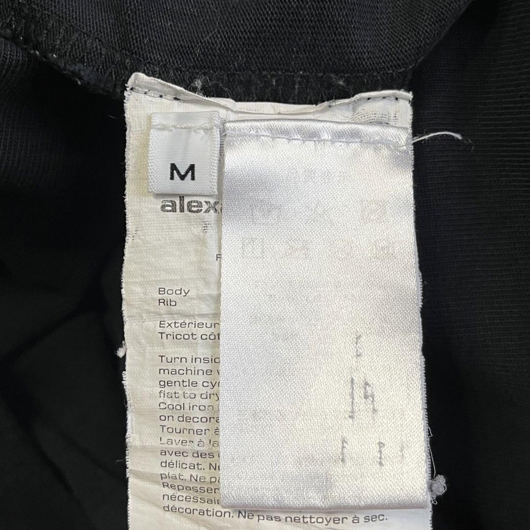 ALEXANDER WANG ロゴ ロンT ブラック