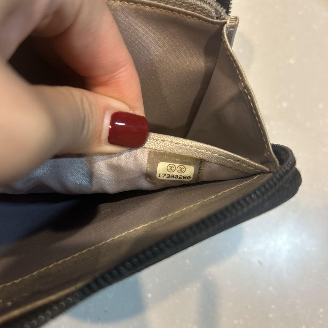CHANEL シャネル　カメリア　長財布
