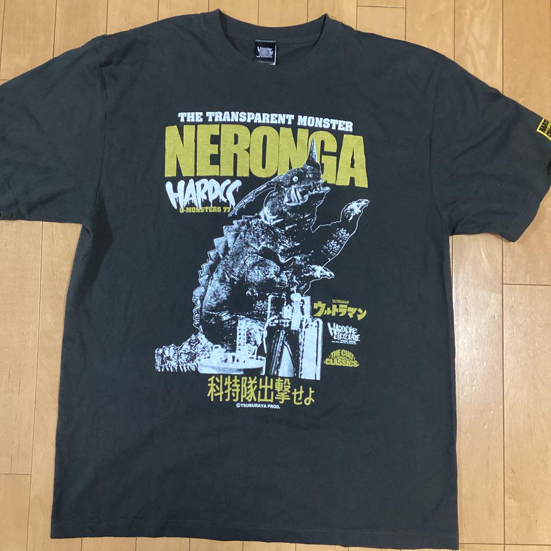 美品 ハードコアチョコレート ネロンガ ウルトラマン 半袖Tシャツ XL
