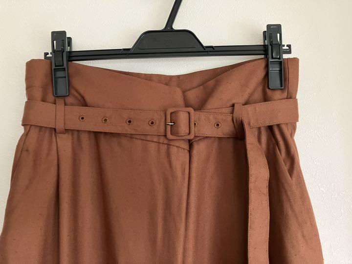 シモンズグランドセール 美品 YLEVE ハイウエストパンツ イレーヴ アングローバル パンツ