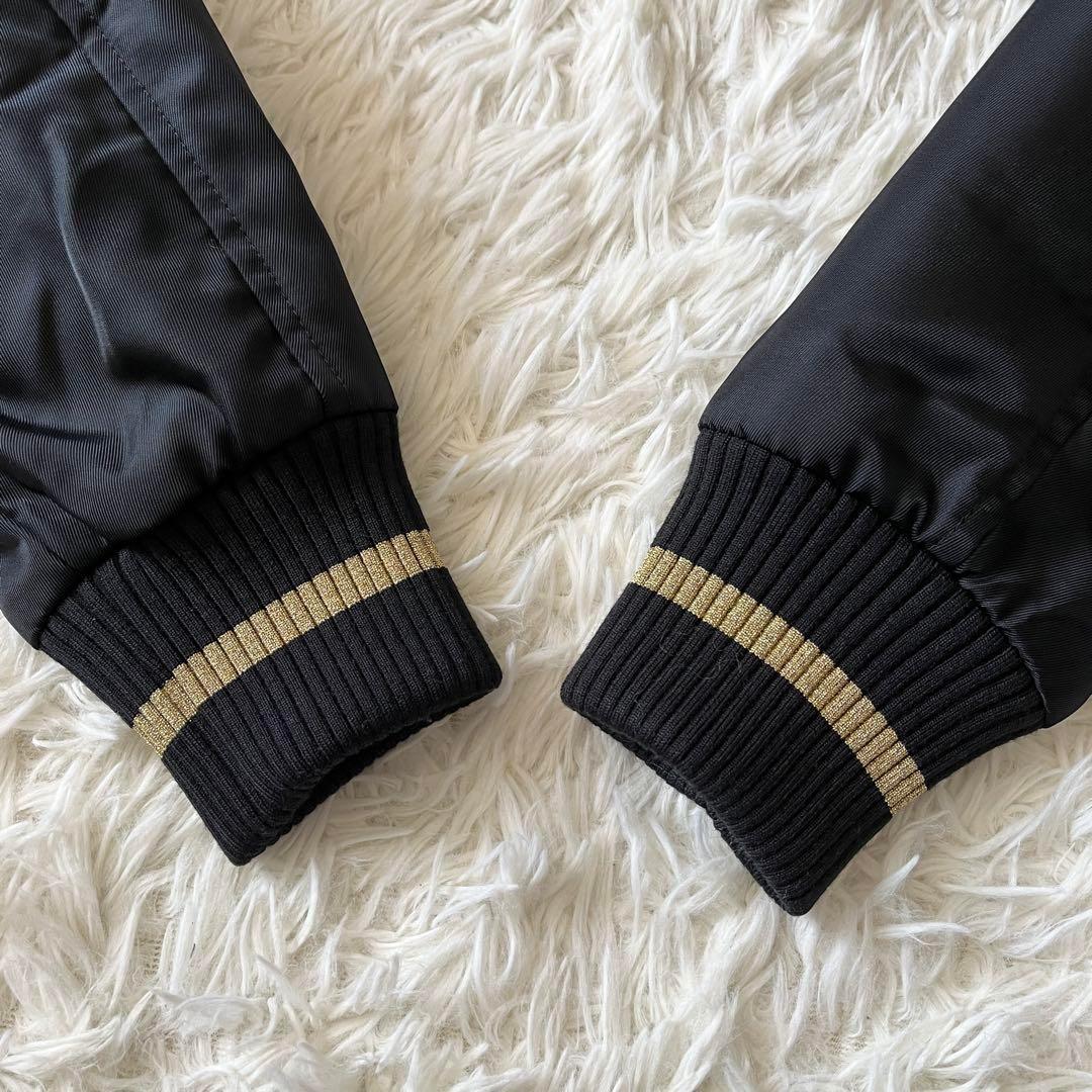 VERSACE ヴェルサーチ 背面メデューサ刺繍 MA-1 ブルゾン