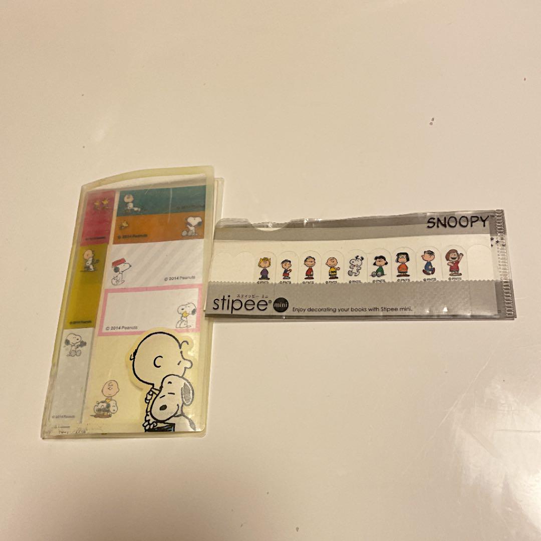 スヌーピー 付箋 セット メルカリ