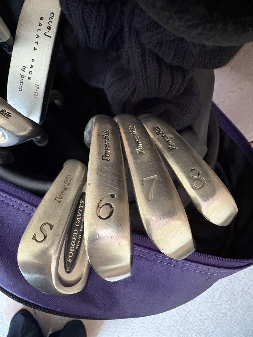 Titleist ゴルフバッグ　ドライバーアイアンセット