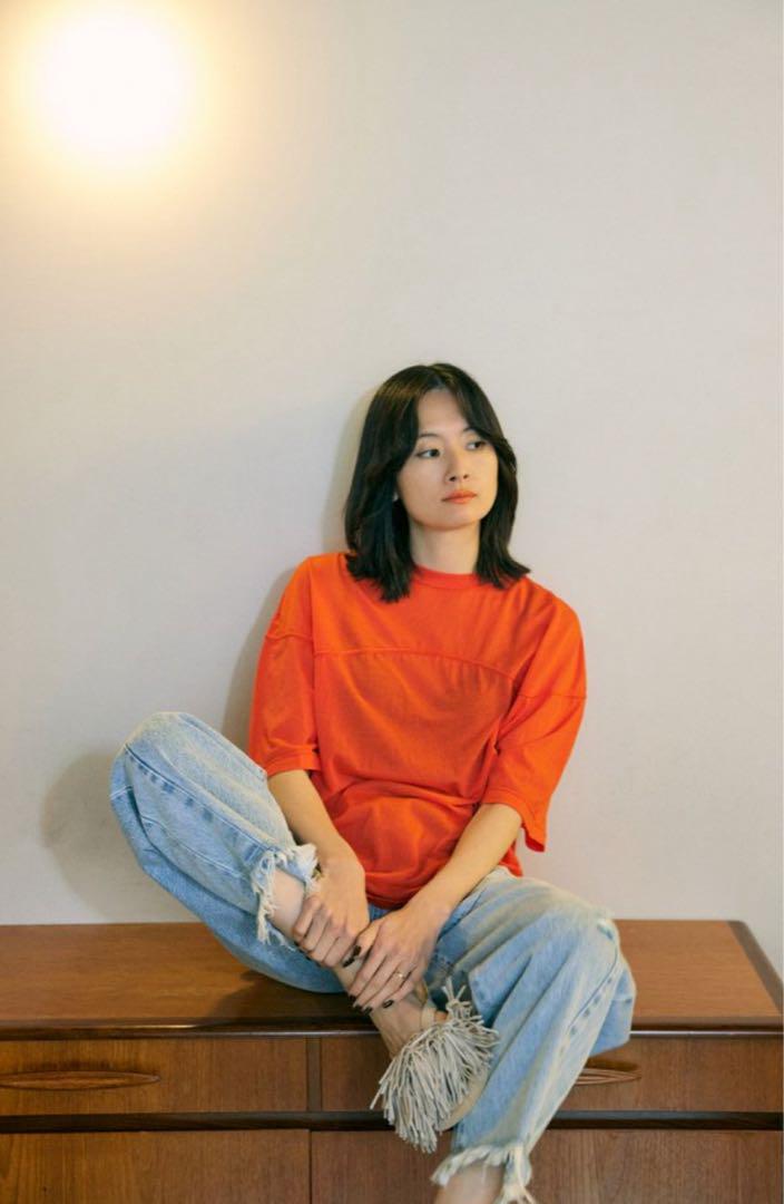 HeRIN.CYE Sheer half sleeve Tshirt