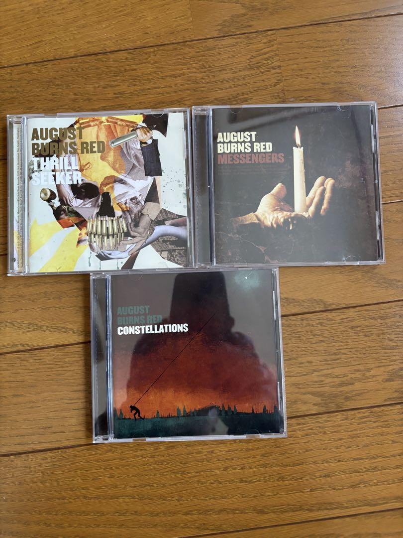 August Burns Red /CD8枚セット 中古美品　ハードコアメタル August Burns Red /CD8枚セット 中古美品 ハードコアメタル