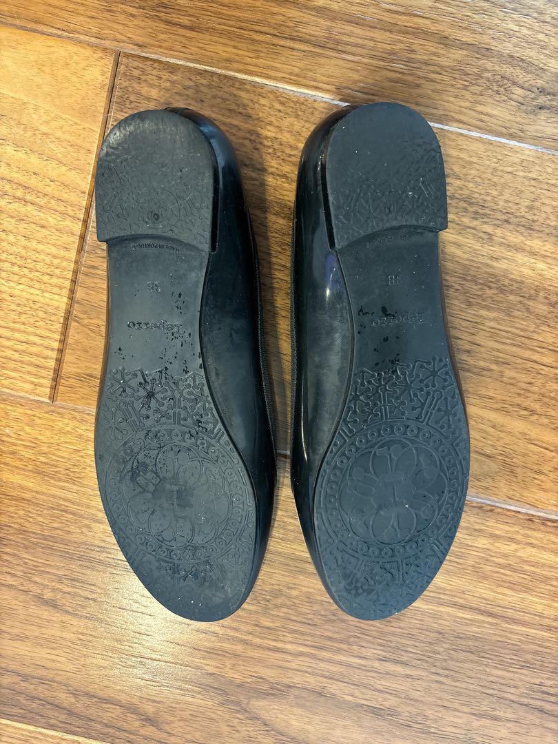 【repetto】CENDRILLON BABY ブラック 38【購入証明有】