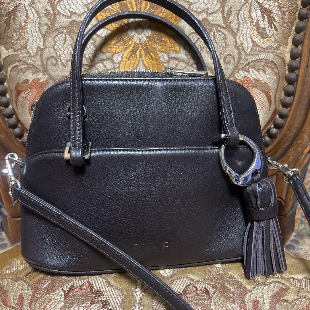 FOXEY フォクシー マカロン 2way ハンドバッグ ショルダーバッグ