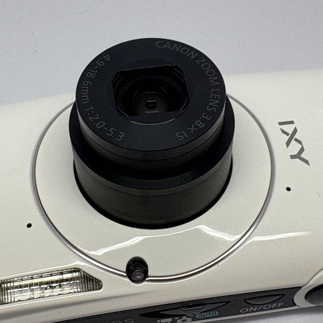 美品 動作確認済 Canon IXY30S 希少なホワイト