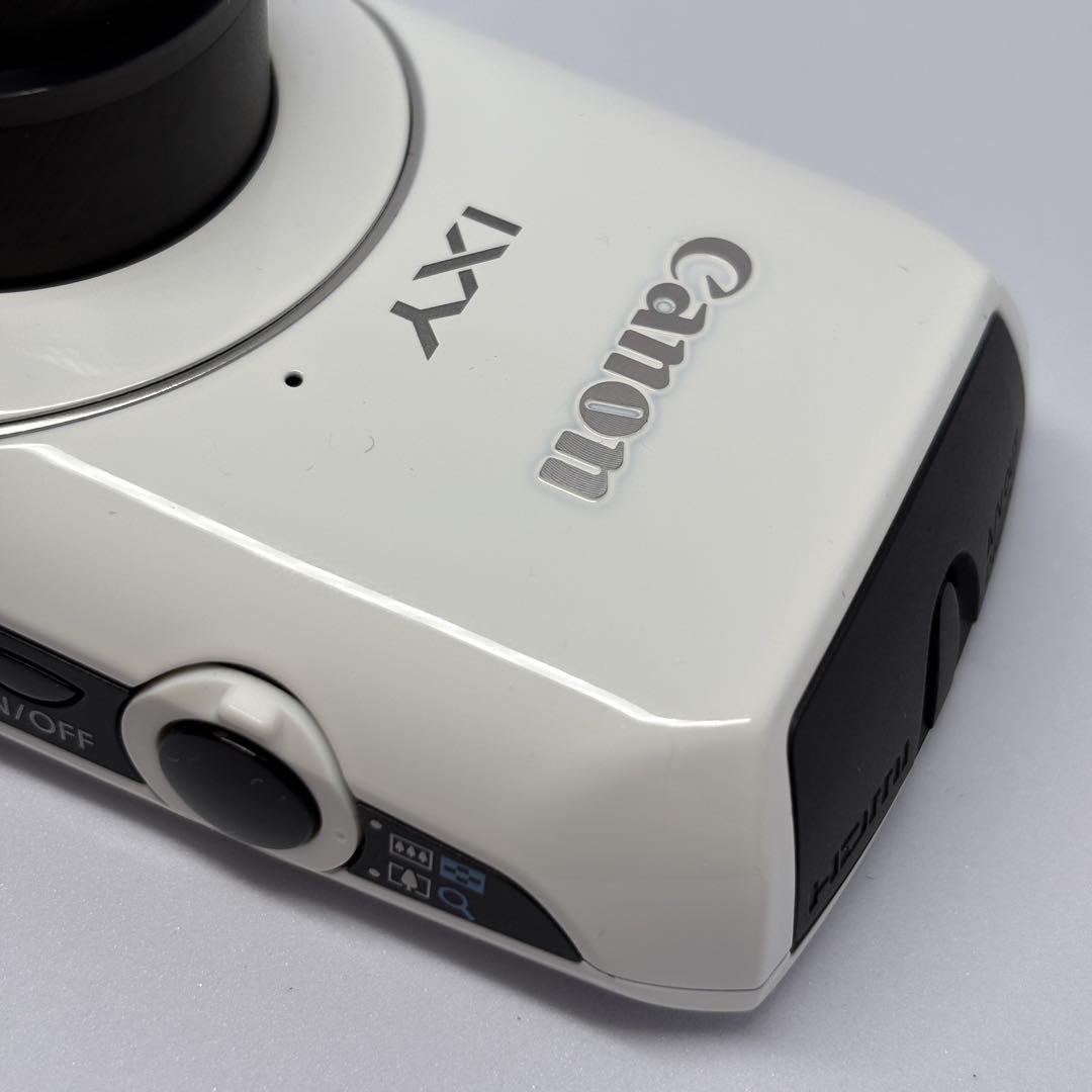 美品 動作確認済 Canon IXY30S 希少なホワイト