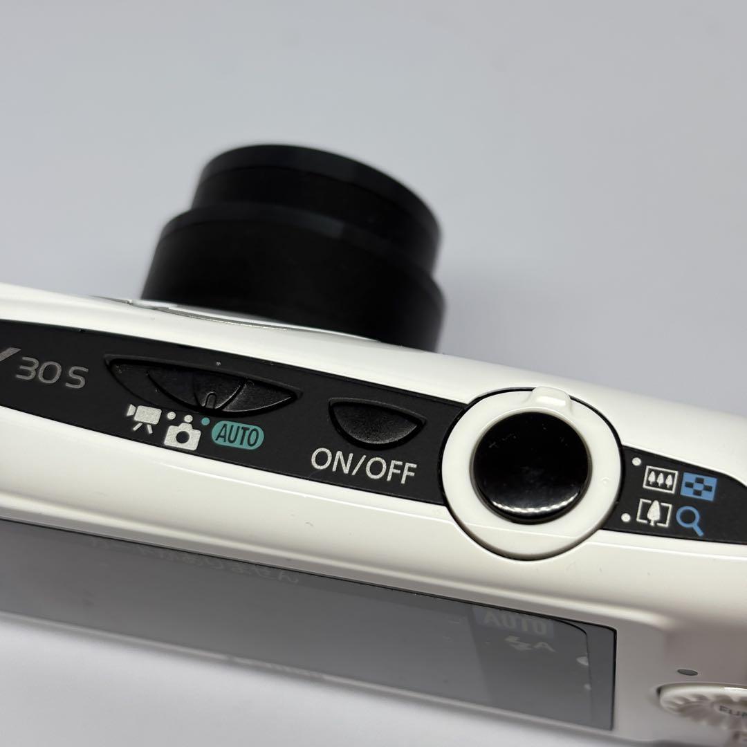 美品 動作確認済 Canon IXY30S 希少なホワイト