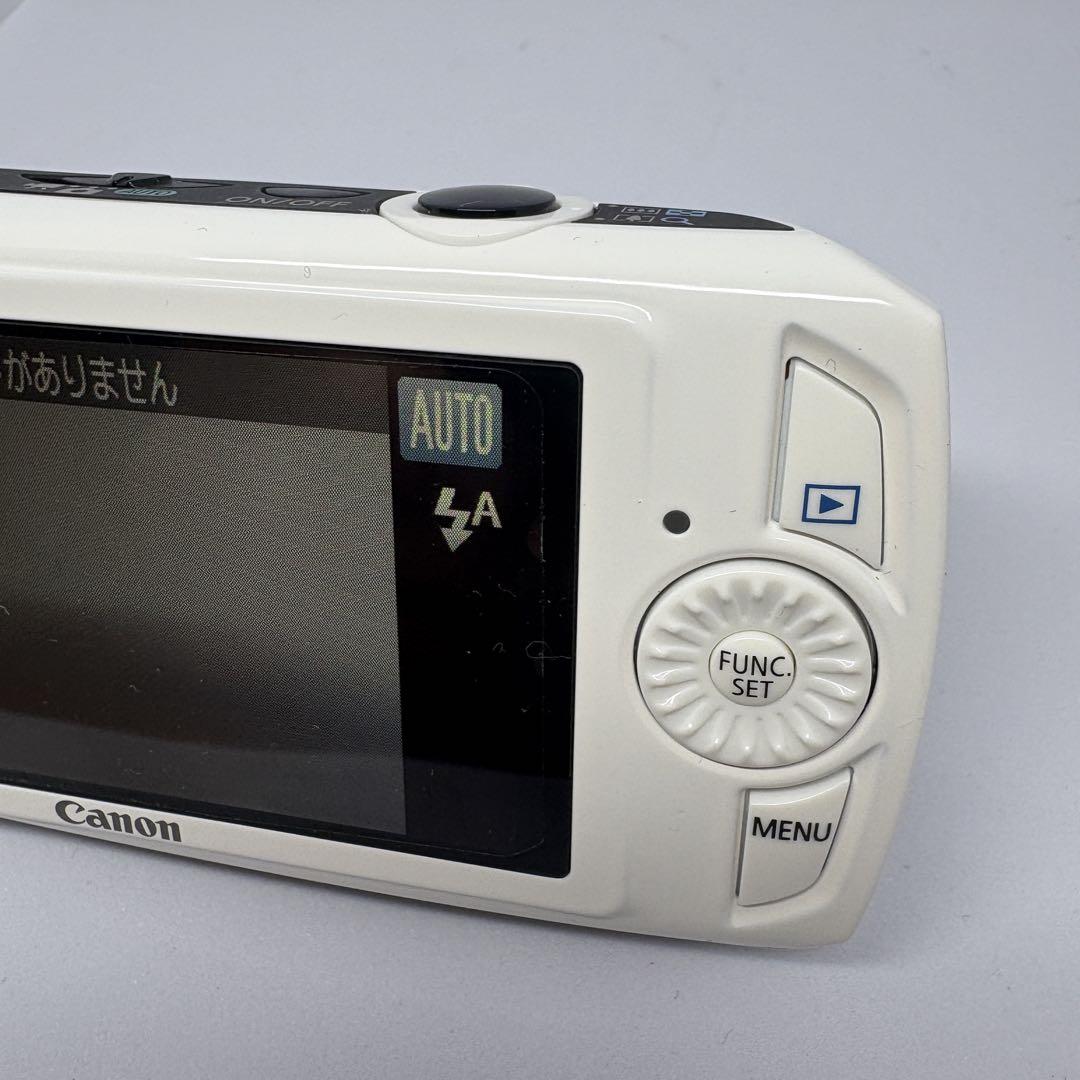 美品 動作確認済 Canon IXY30S 希少なホワイト