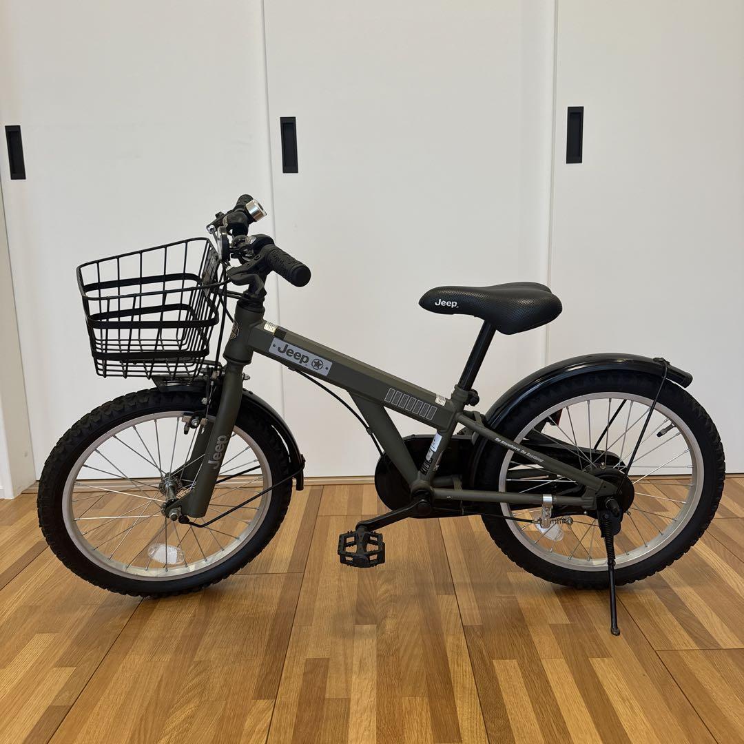 Jeep（ジープ）18インチ 子供用自転車　カーキ