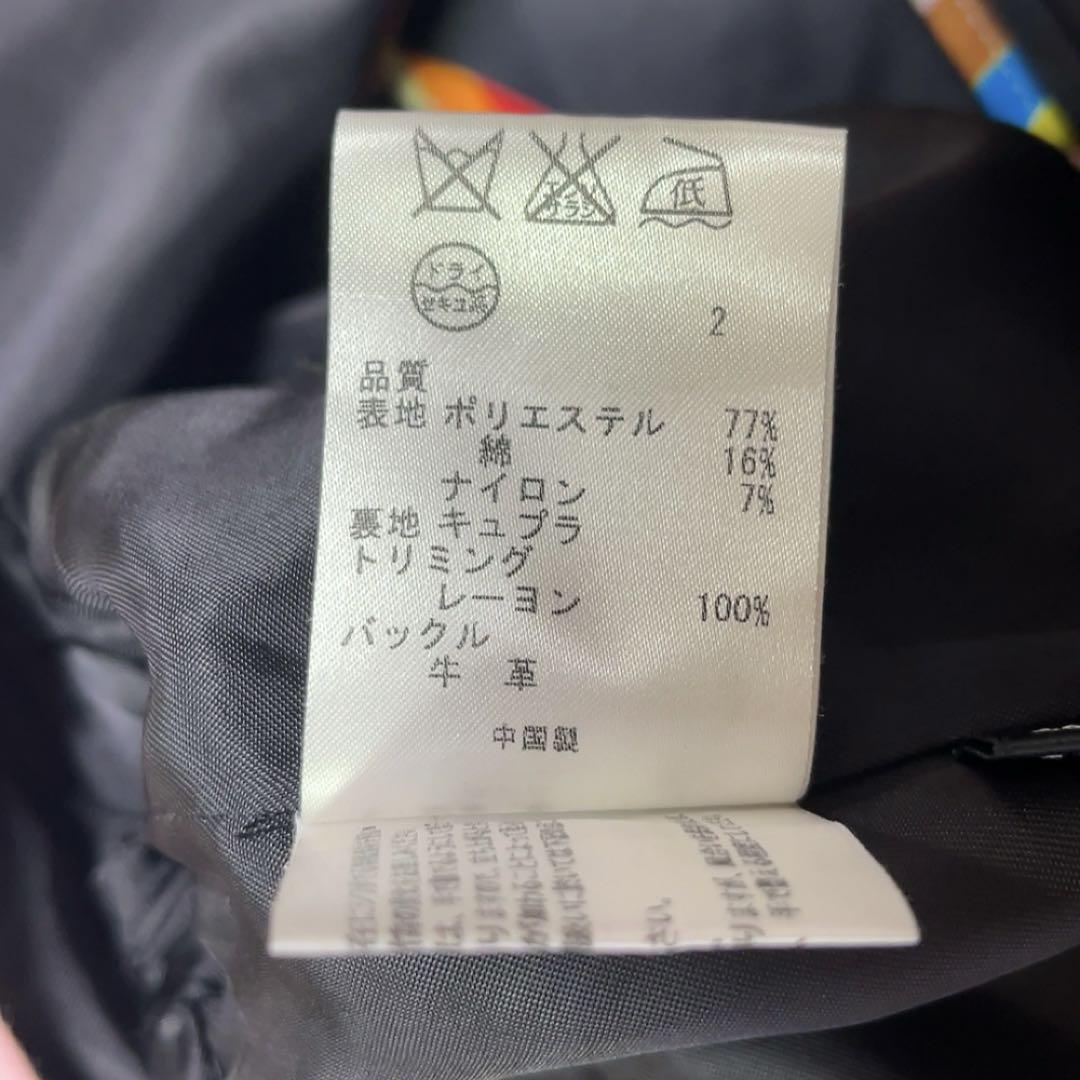 Paul Smith BLACK LABEL トレンチコート デザイン L 黒