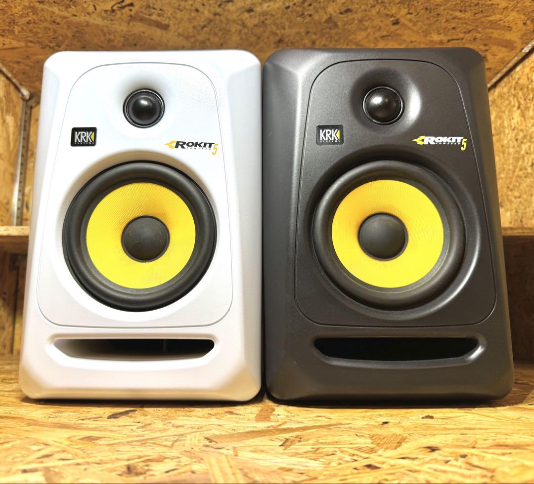 Y*I様 完動品 KRK/モニタースピーカー/ROKIT 5 G3 アンプ内蔵