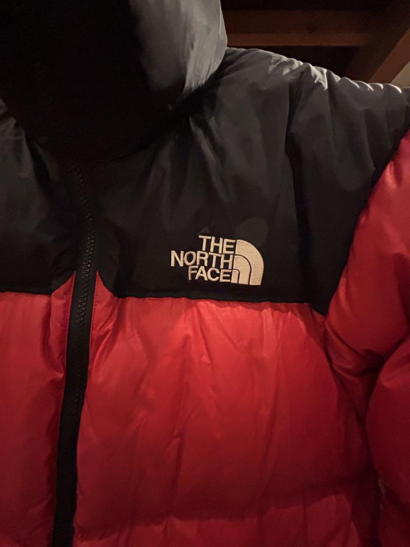 【数量限定】 THE NORTH FACE ダウンジャケット レッド/ブラック ジャケット・ブルゾン