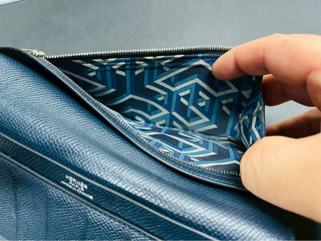 国内外の人気が集結 エルメス HERMES サイフ 2020年 ロングシルクイン シチズンツイル 小物