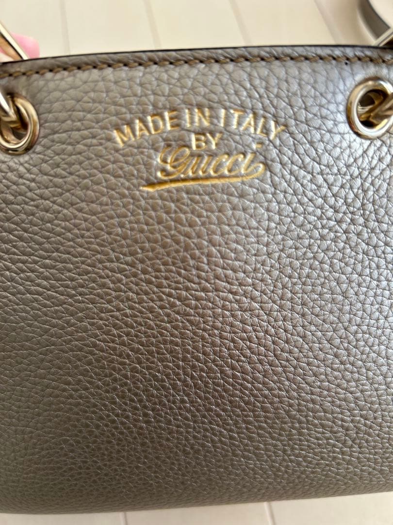 GUCCI バンブーレザー 2wayハンドバッグ GUCCI バンブーレザー 2wayハンドバッグ