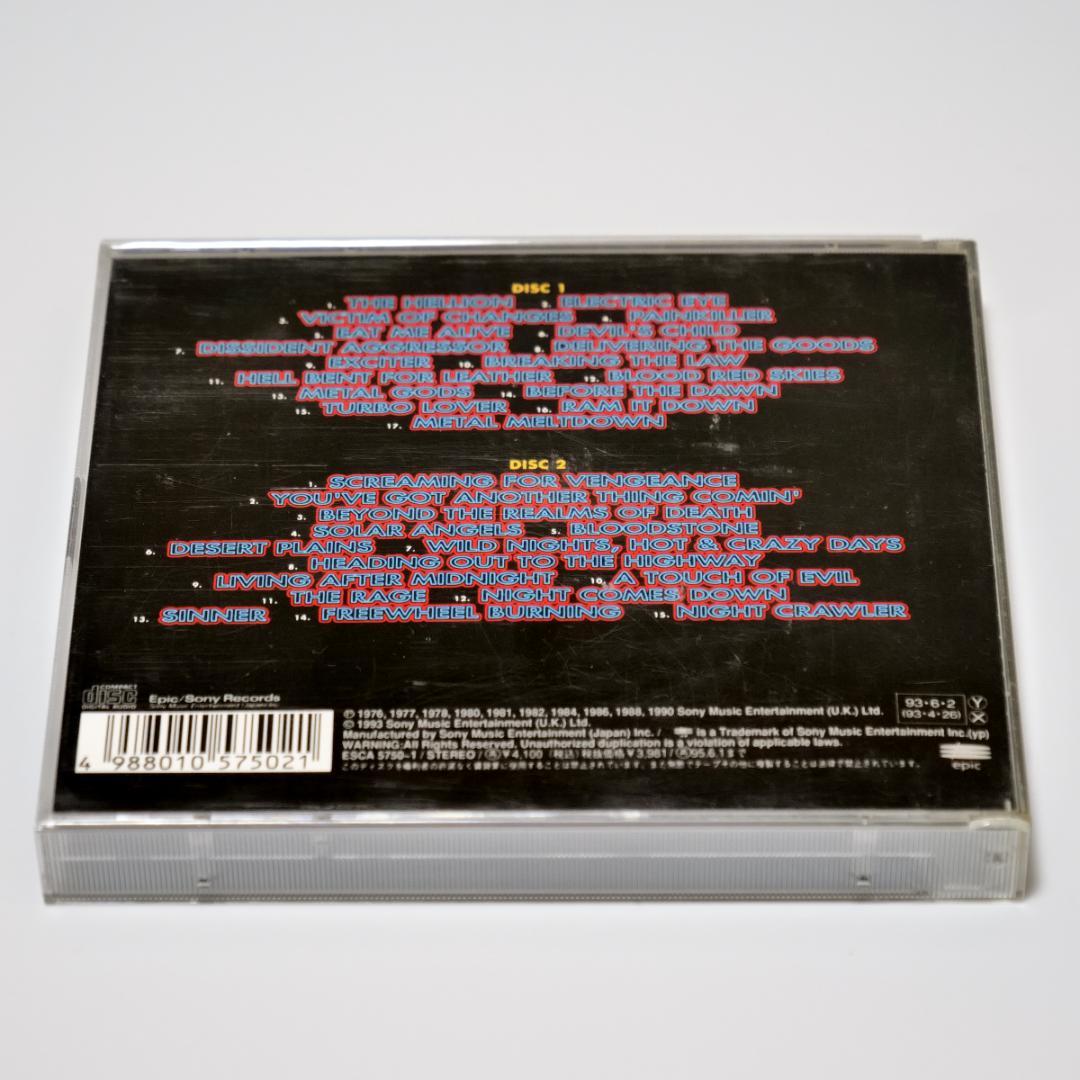 1100 ジューダス・プリーストベストCD 2枚組