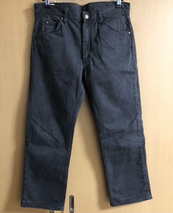 60s 70s Lee ウエスターナ パンツ ブラック リー 黒 vintage