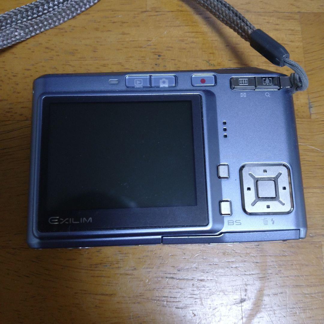 CASIO EXILIM デジタルカメラ 青 CASIO EXILIM コンパクトデジタルカメラ 青オリジナル