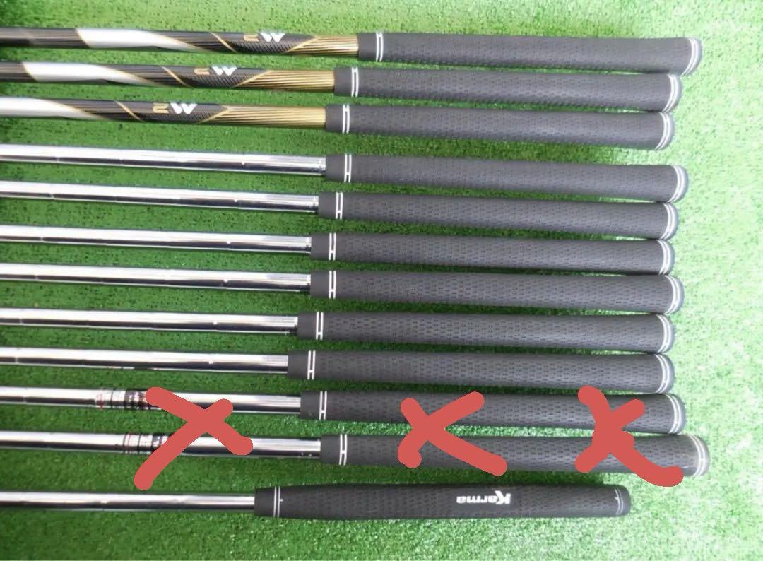 TaylorMade M2 クラブセット 12本セット ルコック キャディバッグ