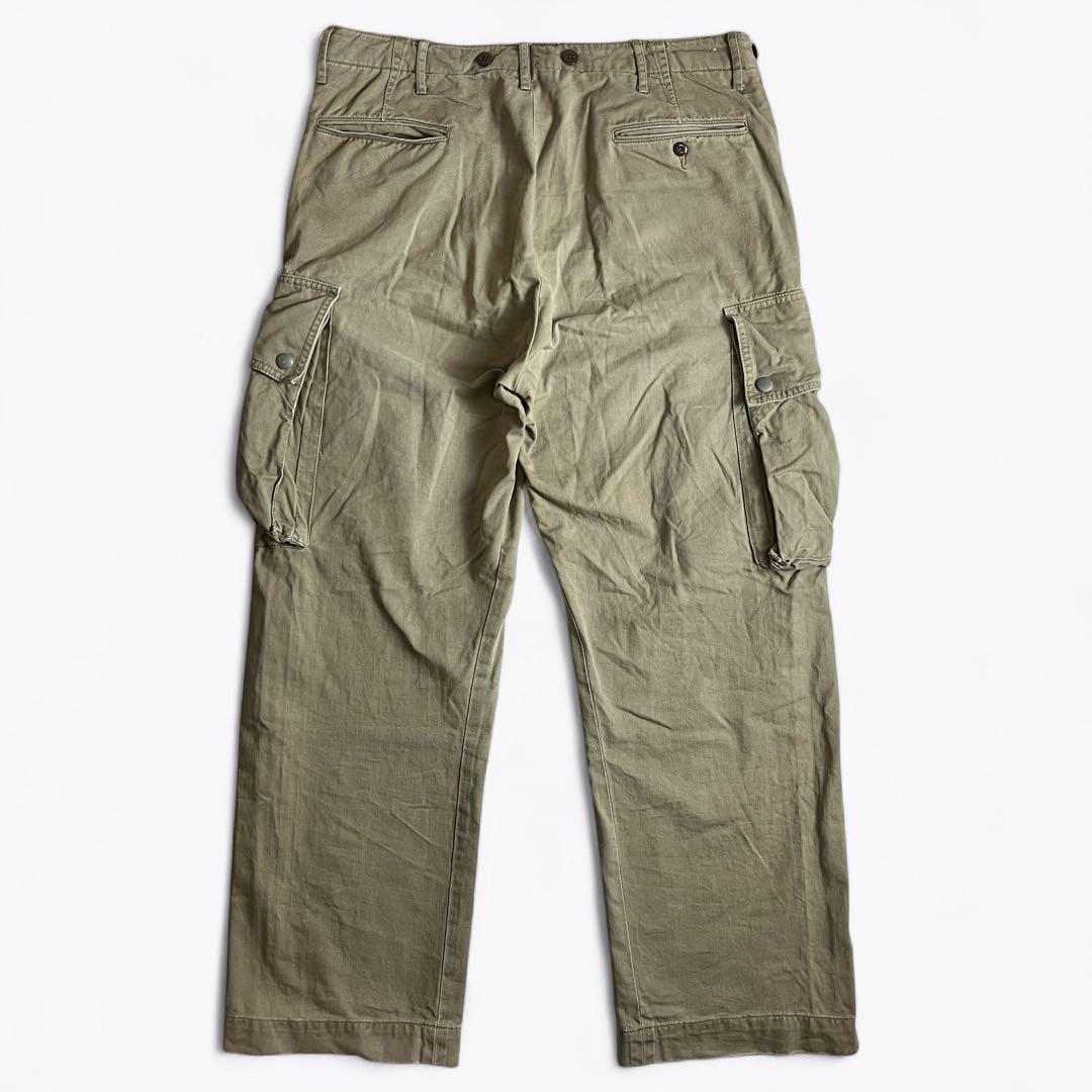 RRL ミリタリー パラトルーパー カーゴパンツ サスペンダーボタン