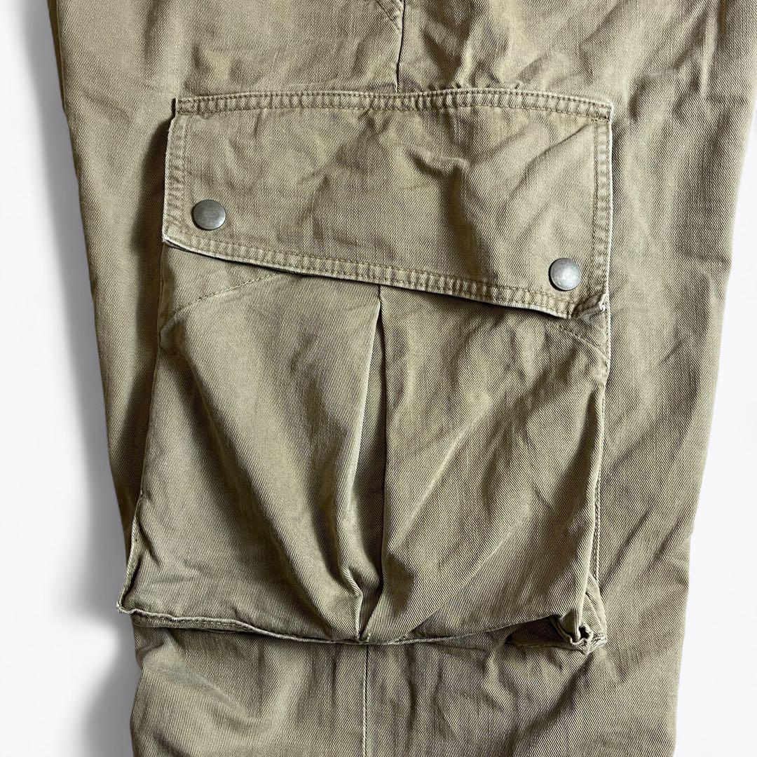 RRL ミリタリー パラトルーパー カーゴパンツ サスペンダーボタン