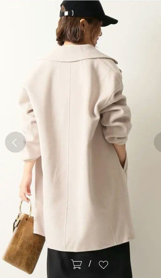 Spick & Span ベージュ チェスターコート