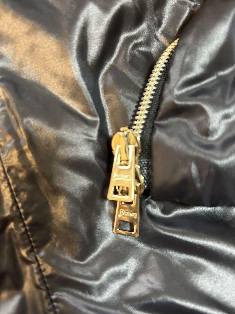 HERNO claudia ダウン ベルト ファー 黒 40