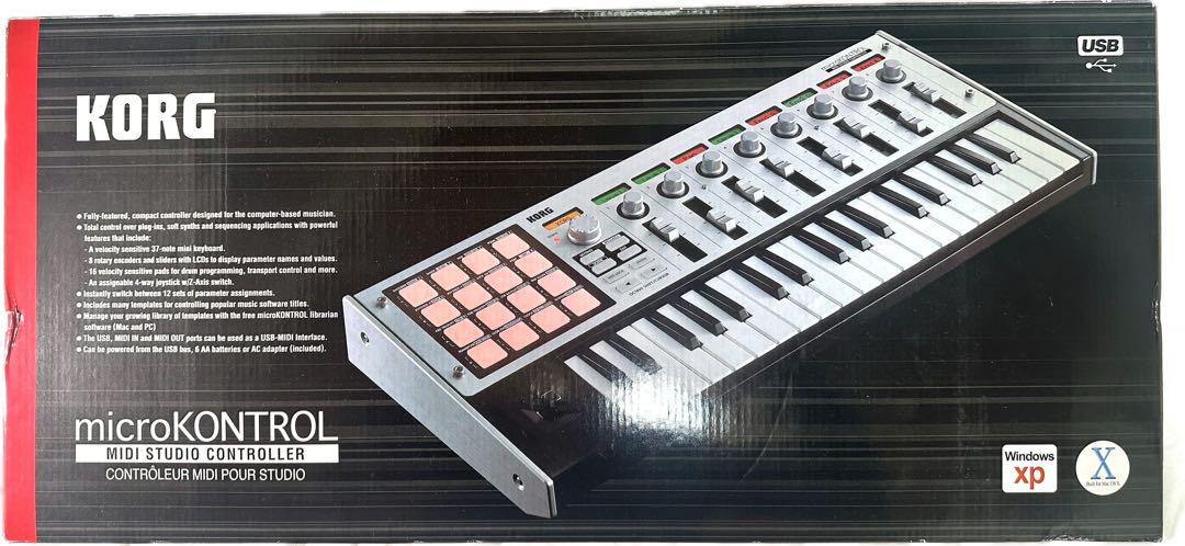 KORG microKONTROL USB MIDIキーボード　コルグ　DTM