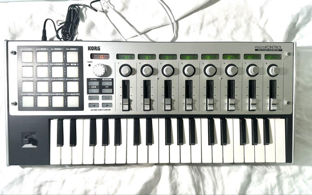 KORG microKONTROL USB MIDIキーボード　コルグ　DTM
