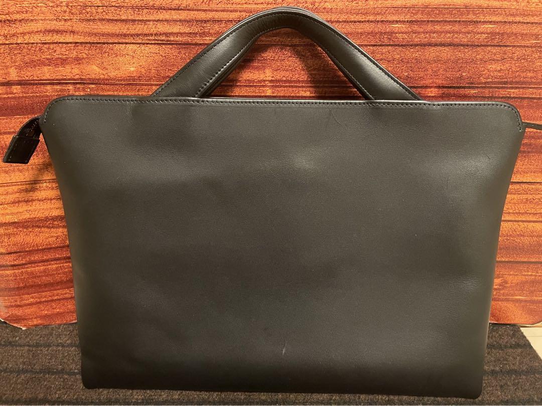 値下げ　TRION トライオン　ビジネスバッグ　ミニマルバッグ本革　美品