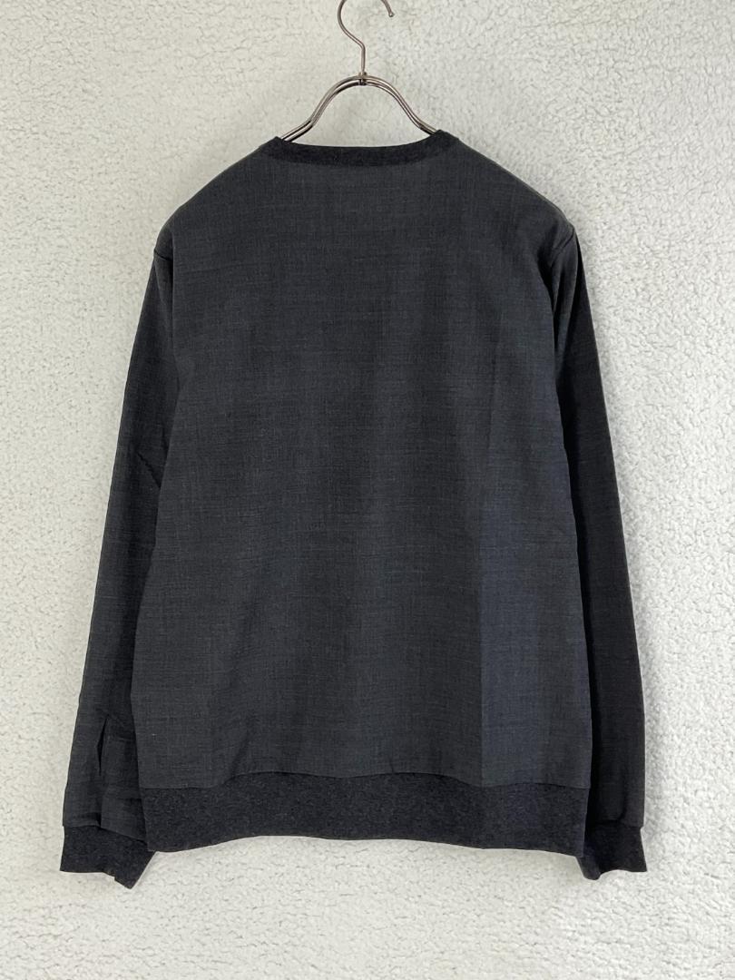 【未使用品】ANTICIPO 3D WOOLリブサマーウールカットソー 48