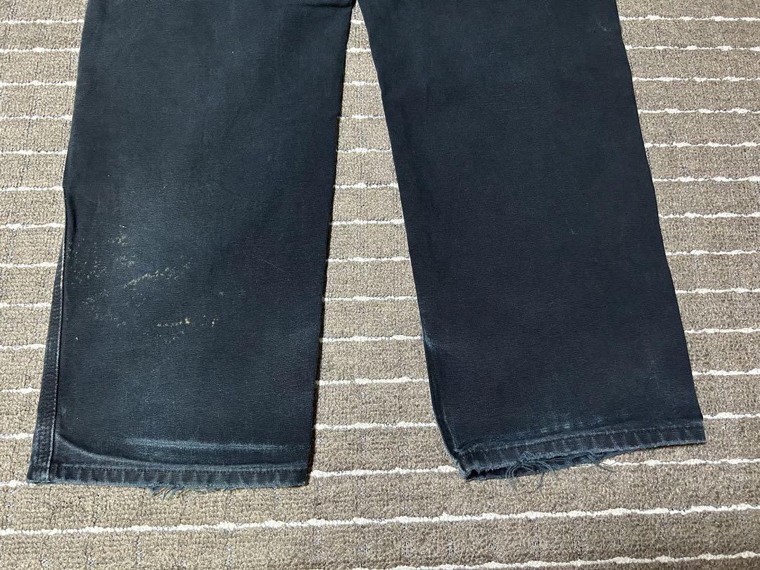 極上ボロ carhartt ダブルニーペインターパンツ フェード アメリカ製