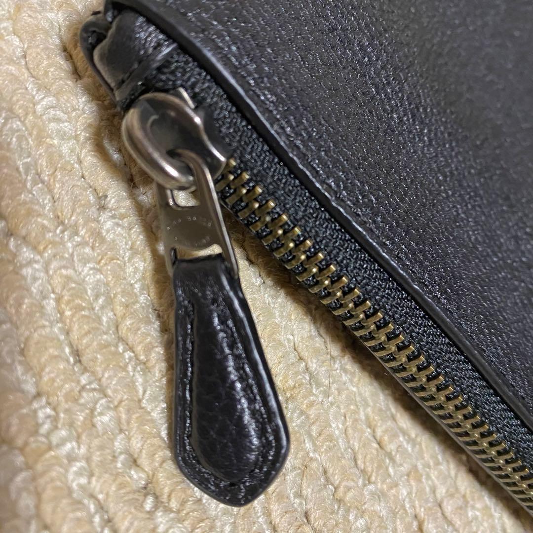 SALE/83%OFF】 コーチ クラッチバッグ セカンドバッグ ブラック シボ