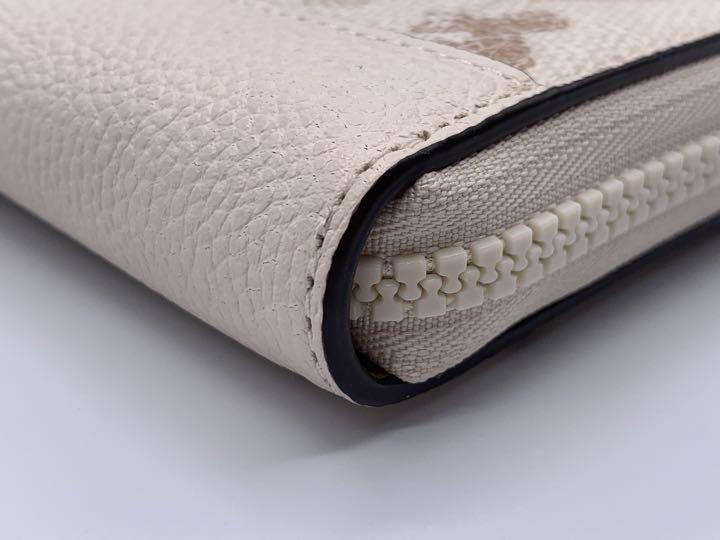 COACH コーチ 長財布 ラウンドファスナー ジップ 5255 ウォレット 画像8