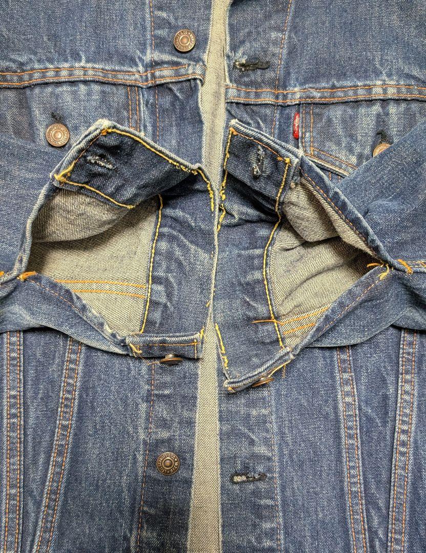 【60’s】LEVI'S 70505 4thデニムジャケット　ビッグE　38