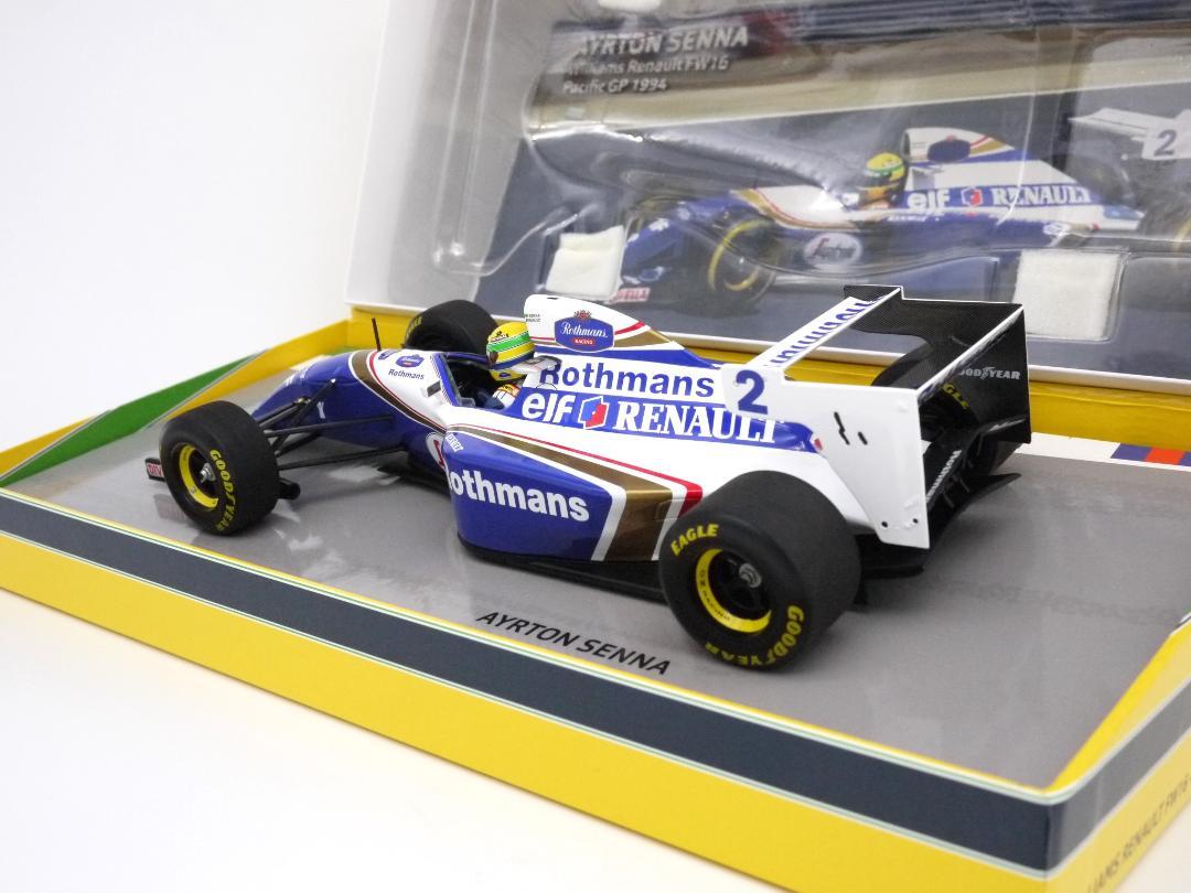 1/18 ウィリアムズ FW16 パシフィックGP ロスマンズ A.セナ