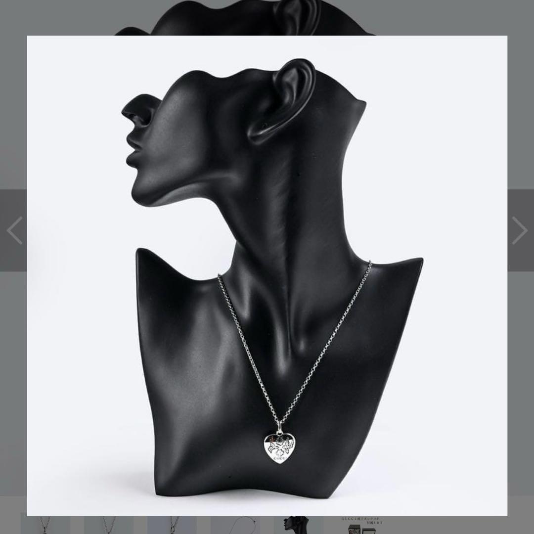 GUCCI BLIND FOR LOVE HEART ネックレス - メルカリ