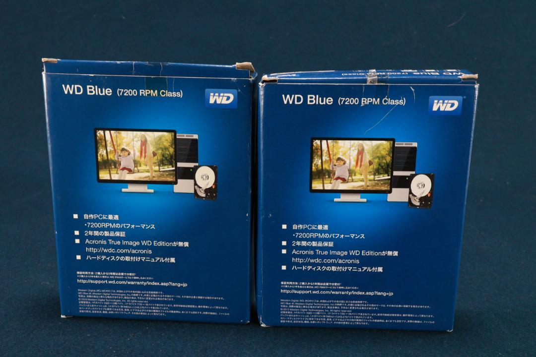 BJ152 Western Digital製HDD WD10EZEX 1T　2台