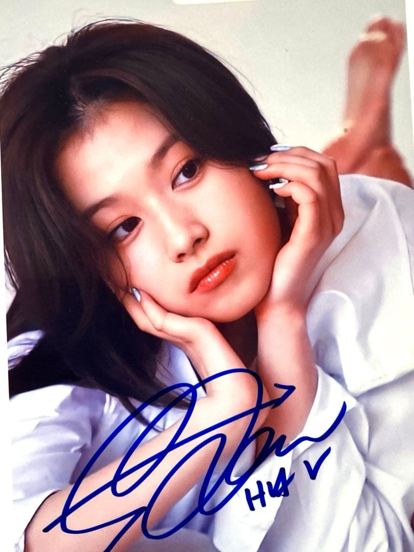 サナ直筆サイン入り2Lサイズ写真…SANA…TWICE… - メルカリ