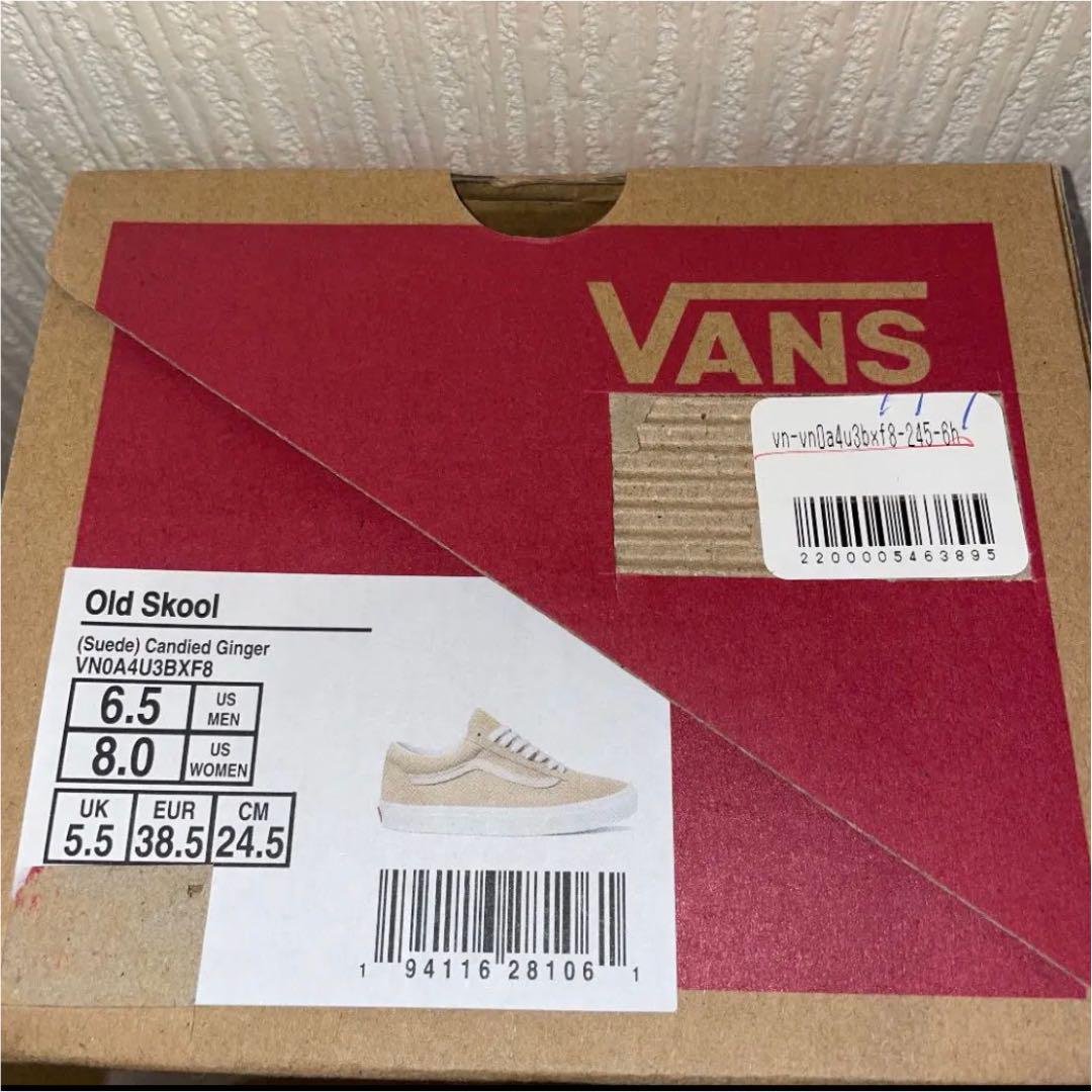 公式 VANS バンズ オールドスクール ベージュ ジンジャー 24.5cm USA 公式 VANS バンズ オールドスクール ベージュ ジンジャー 24.5cm USA