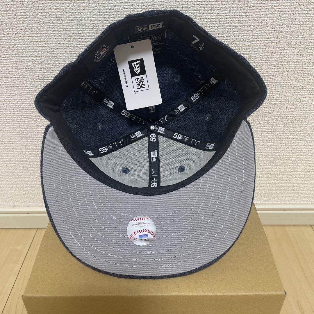 59FIFTY Moon ロサンゼルス・ドジャース ツイード ライトブルー