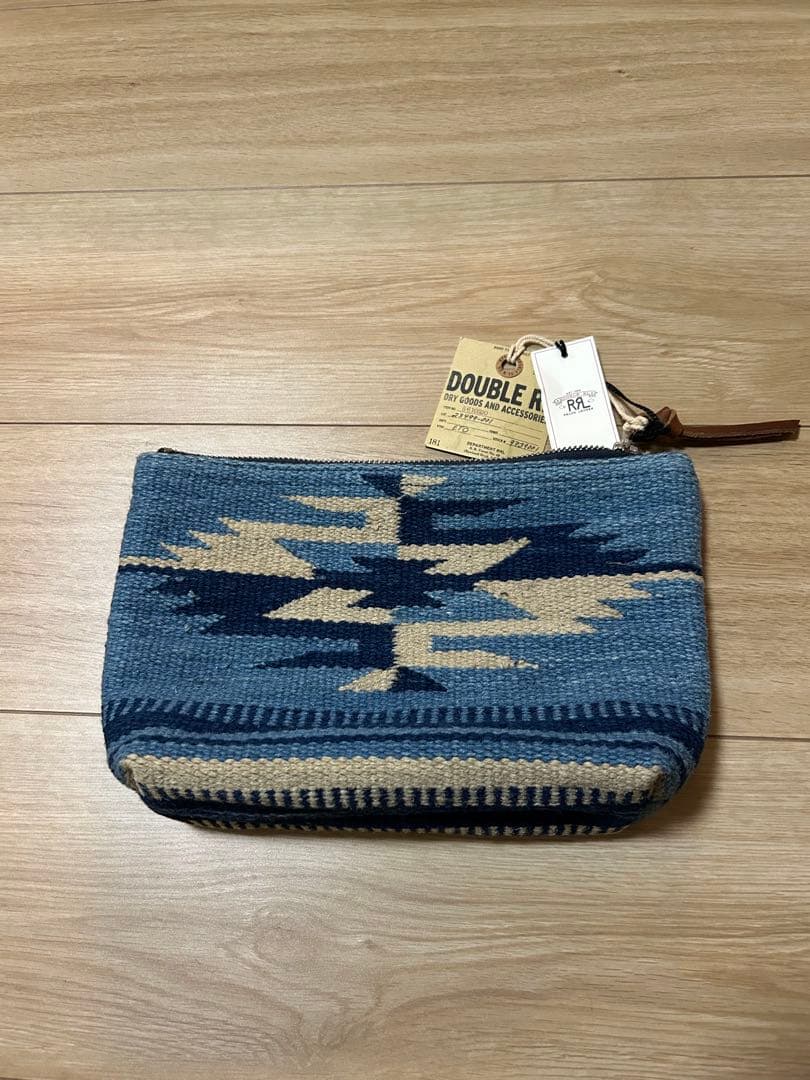 RRL オルテガ柄ポーチDOUBLE RL