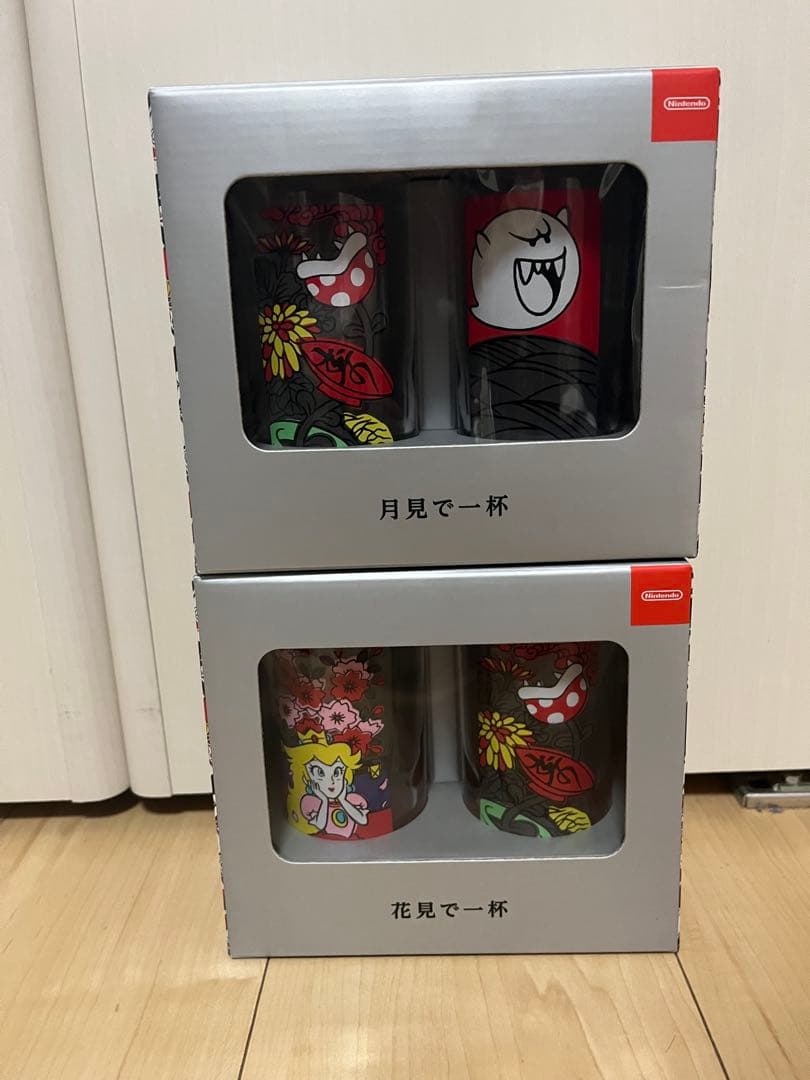 Nintendo tokyo ペアグラス2箱4個セット
