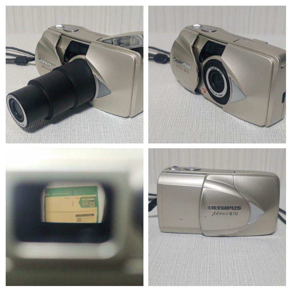 【動作品】OLYMPUS μ-Ⅱ 110 コンパクトカメラ　動作確認済　C31 μ（ミュー）-II 110：シリーズ：カメラ製品：オリンパス