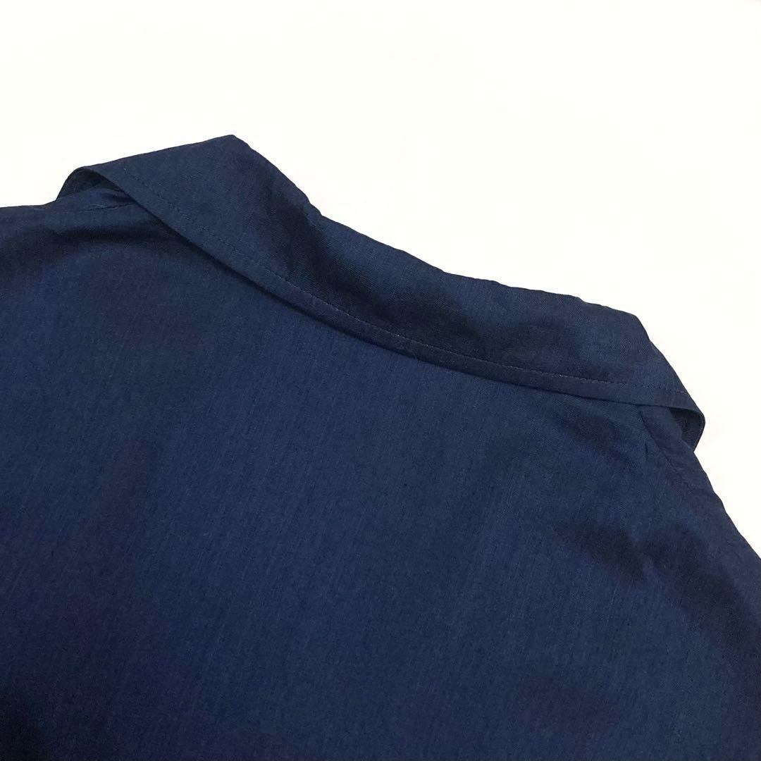 Y's DUNGAREE TWILL ASYMME SHIRT JACKET 2