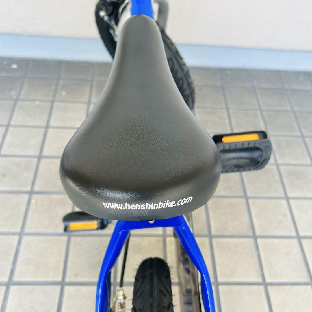 Henshin Bike へんしんバイク 青 バランスバイク キックバイク
