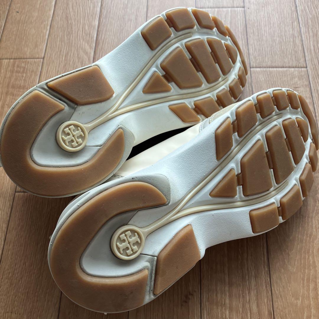 美品TORY BURCH トリーバーチ グッドラック スニーカー 24 画像4